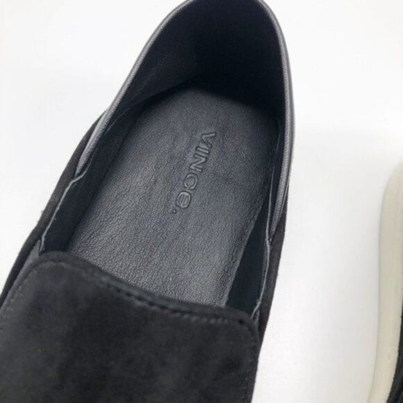 VINCE Garvey Slip-On Suede & Leather Sneakers  - Picture 5 of 11